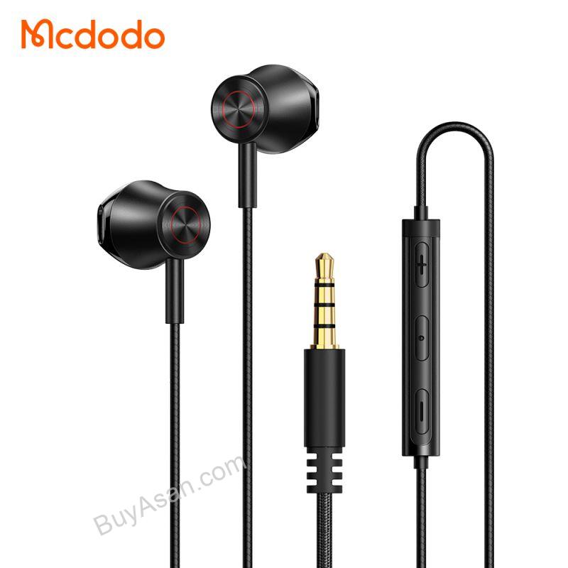 2-3 هندزفری سیمی مکدودو مدل HP-4060 با جک ۳.۵ میلیمتری - Image 1