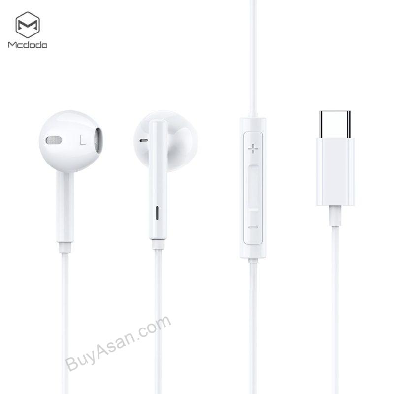 FLI0XhoQ-e1651920747571 هندزفری سیمی تایپ سی مکدودو مدل HP-7500 - Image 1