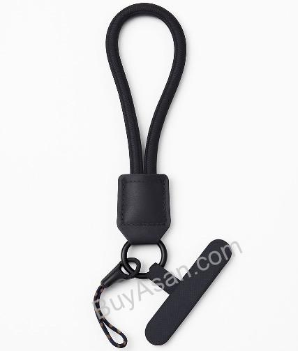 IMG_4609 بند کوتاه نازک چرمی مشکی چندمنظوره - Image 1