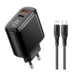 آداپتور شارژ فست 20 وات مک‌دودو مدل CH-7171 به‌همراه کابل Type-C به Lightning