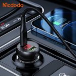 شارژر فندکی دو پورت 45 وات فست شارژ (USB + Type-C) با نمایشگر دیجیتال مک‌دودو مدل CC-7030 - Image 4