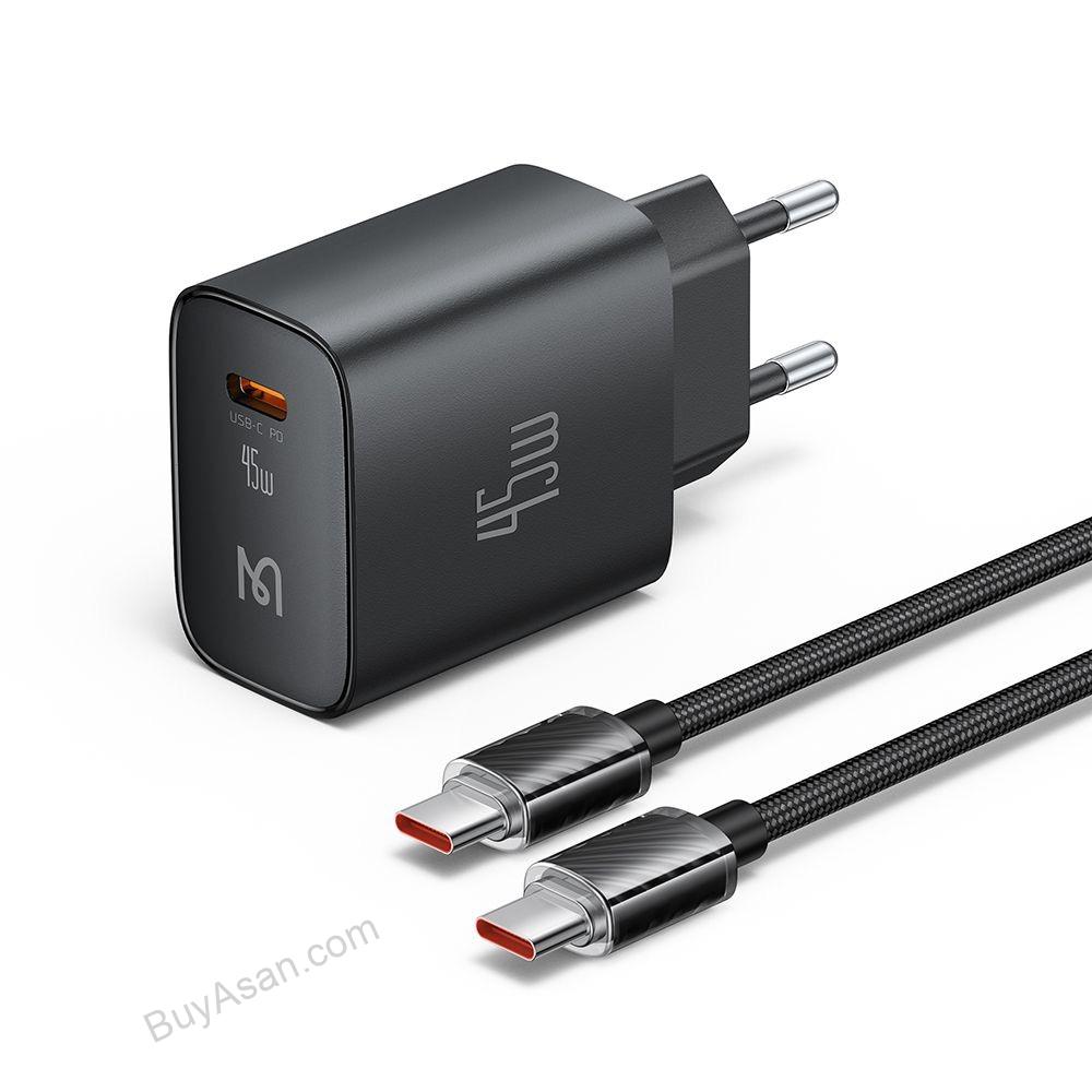 Image 61 آداپتور شارژ 45 وات Super Fast Charge 2.0 مکدودو مدل CH-5080 بههمراه کابل - Image 1