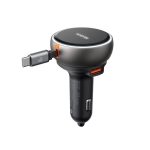 شارژر فندکی 80 وات 3 پورت با کابل متصل تایپ سی مک‌دودو مدل CC-4850 - Image 4