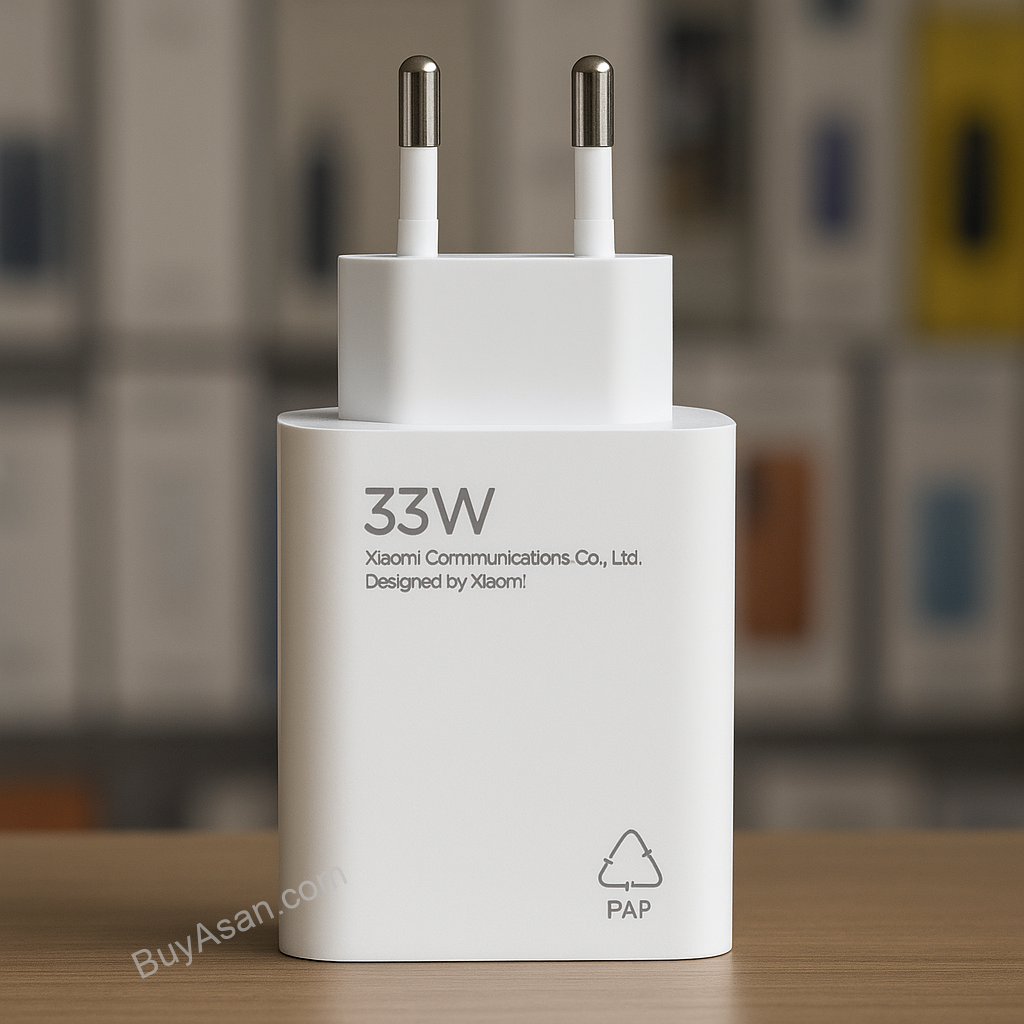 ۳۳w آداپتور اصلی شیائومی 33 وات سرکارتنی (Xiaomi Original 33W) - Image 1