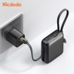 پاوربانک 10000 میلی‌آمپر با توان 22.5 وات مک‌دودو مدل MC-2550 همراه با کابل متصل Type-C و Lightning - Image 4
