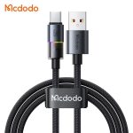 کابل شارژ سریع USB-A به USB-C مک‌دودو مدل CA-8180 (۱.۲ متر، ۱۰۰ وات)