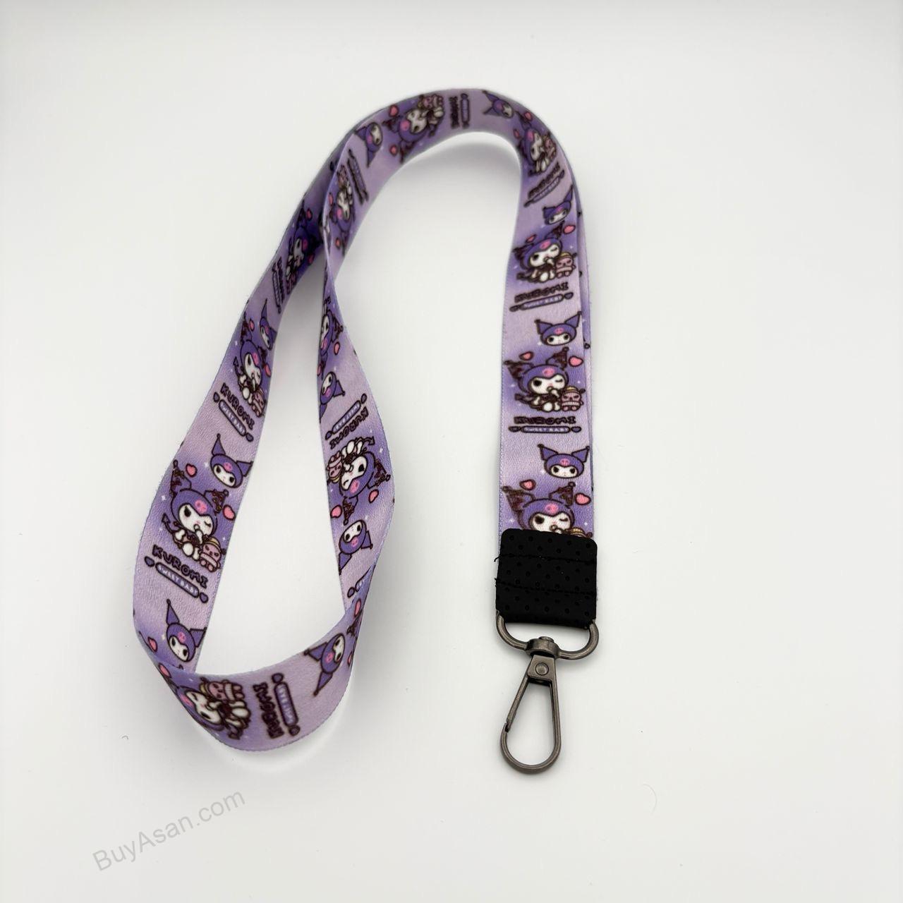 Image 28 بند موبایل طرح Kuromi – بنفش فانتزی - Image 1